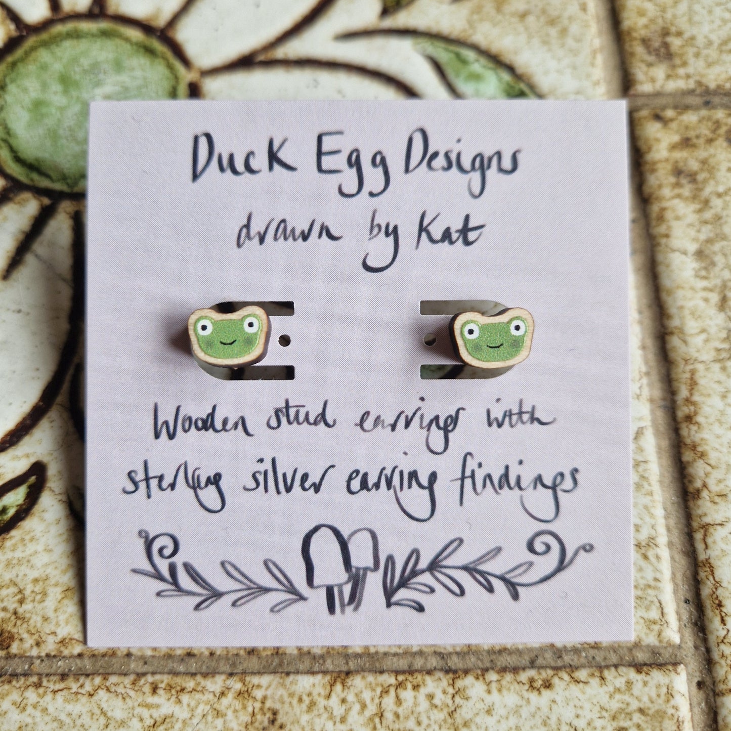Frog Stud Earrings