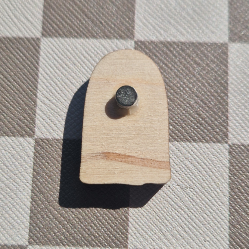 Flower Ghost Mini Magnet