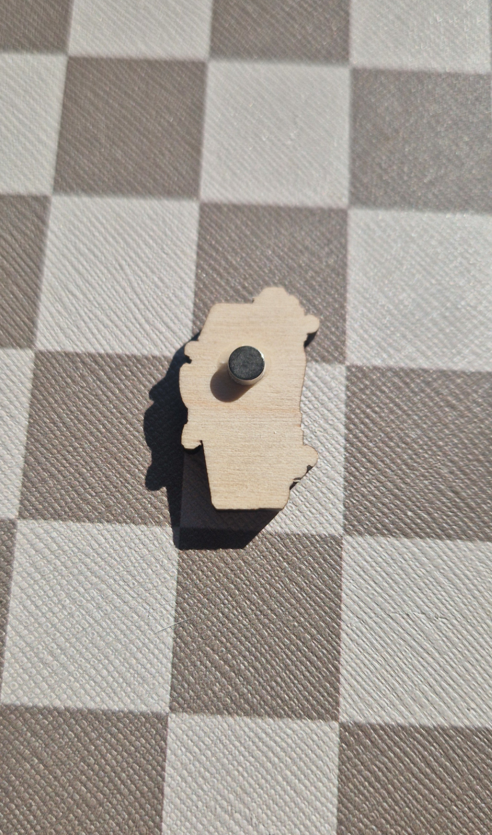 Spooky Bitch Coffin Mini Magnet