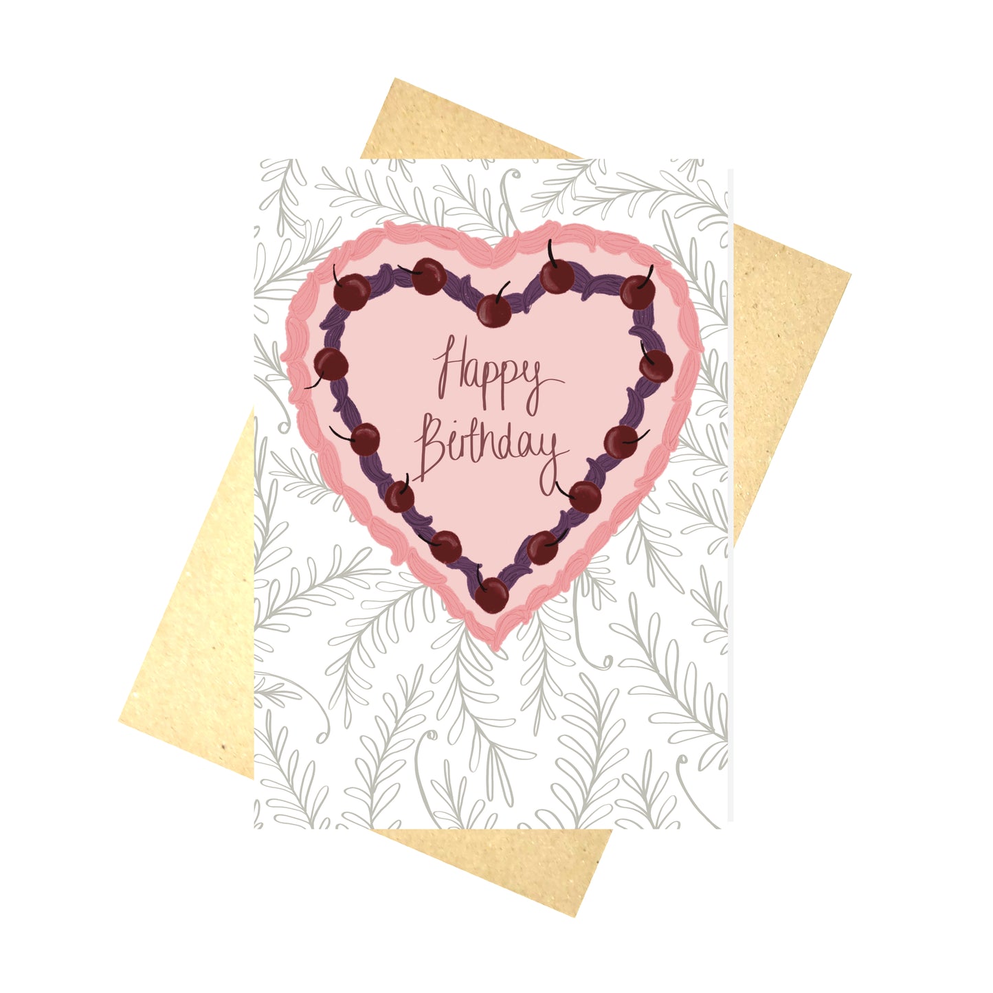 Happy Birthday Heart Card