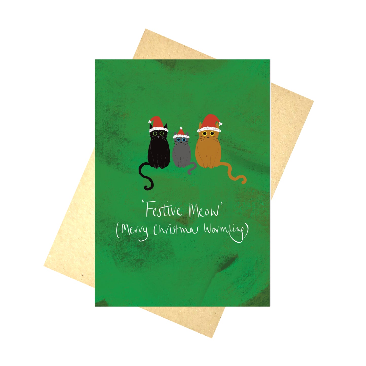 Festive Meow Christmas Card