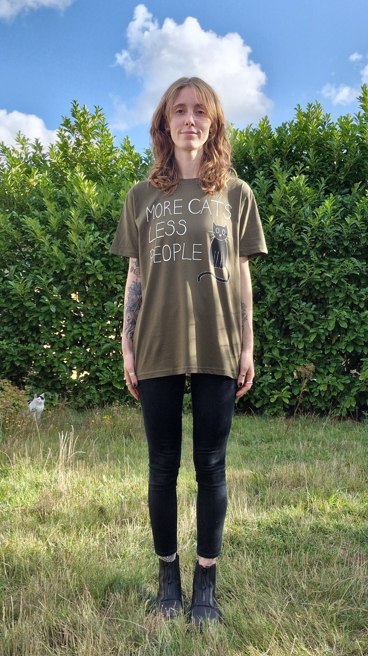 More Cats Less People Tshirt