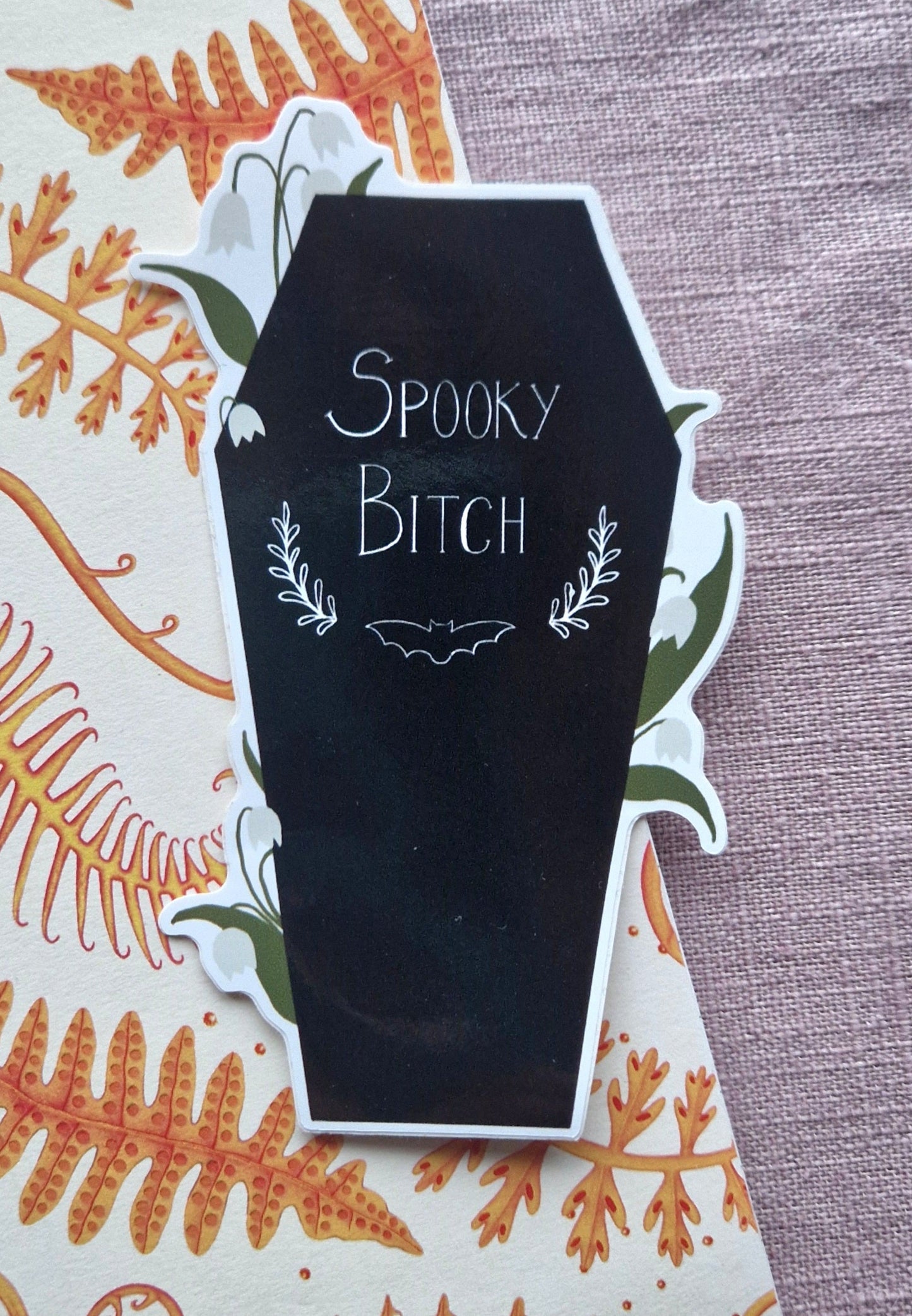 Spooky Bitch Vinyl Sticker