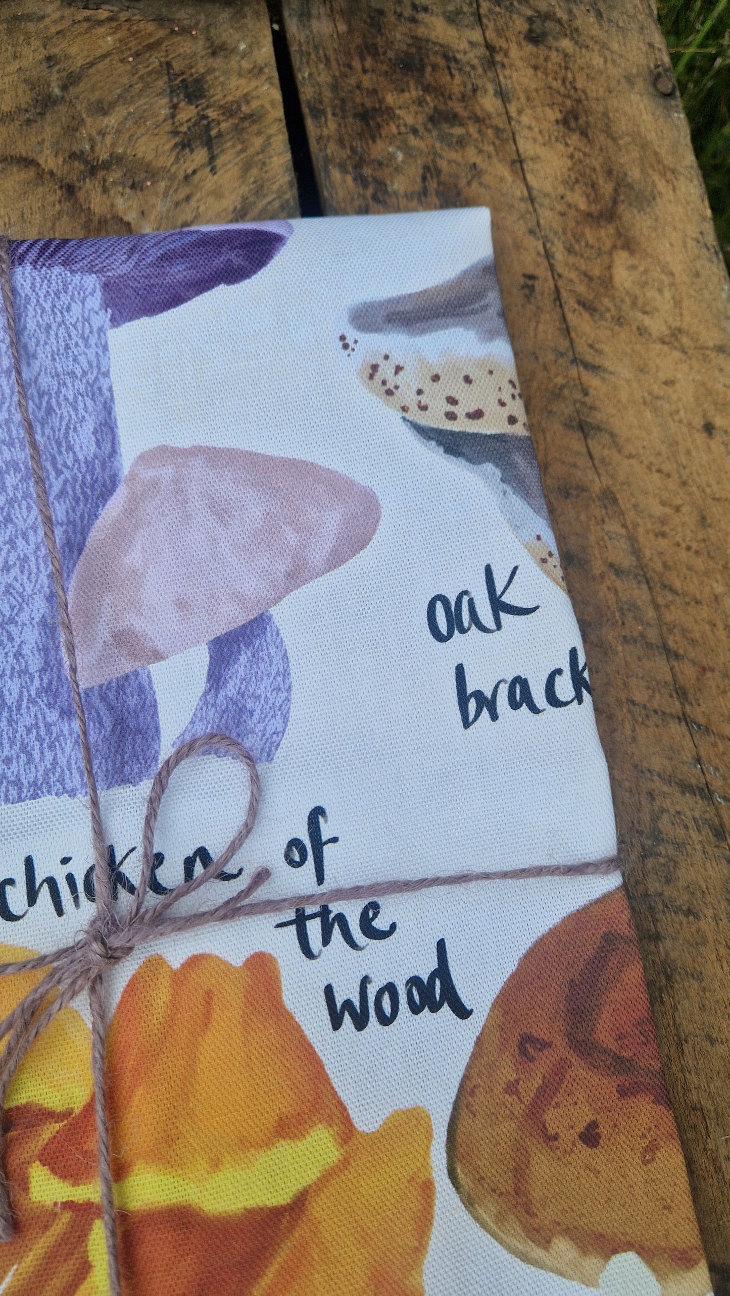 British Fungi Tea Towel