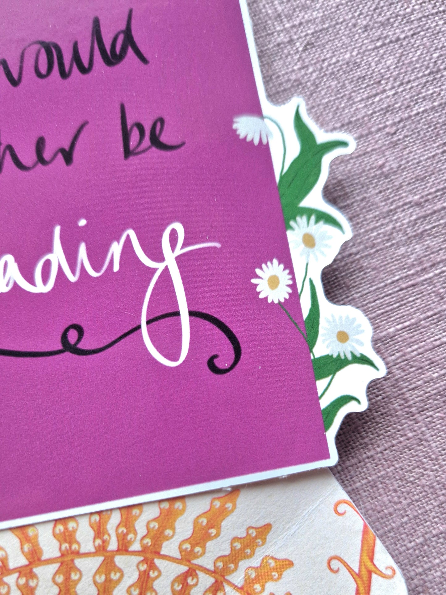 I Would Rather Be Reading Sticker