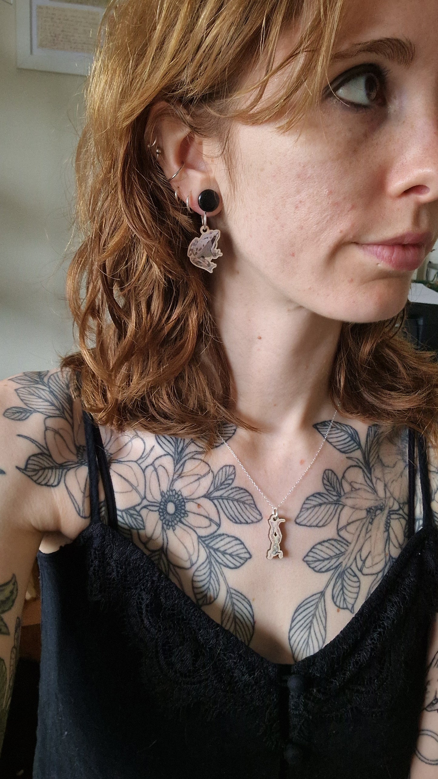 Frog Dangle Earrings