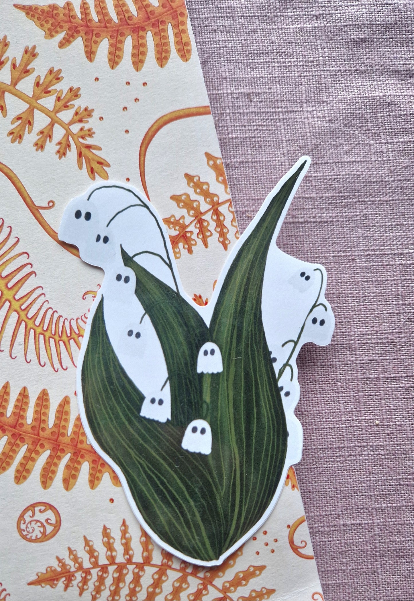 Lily Of The Valley Ghost Sticker