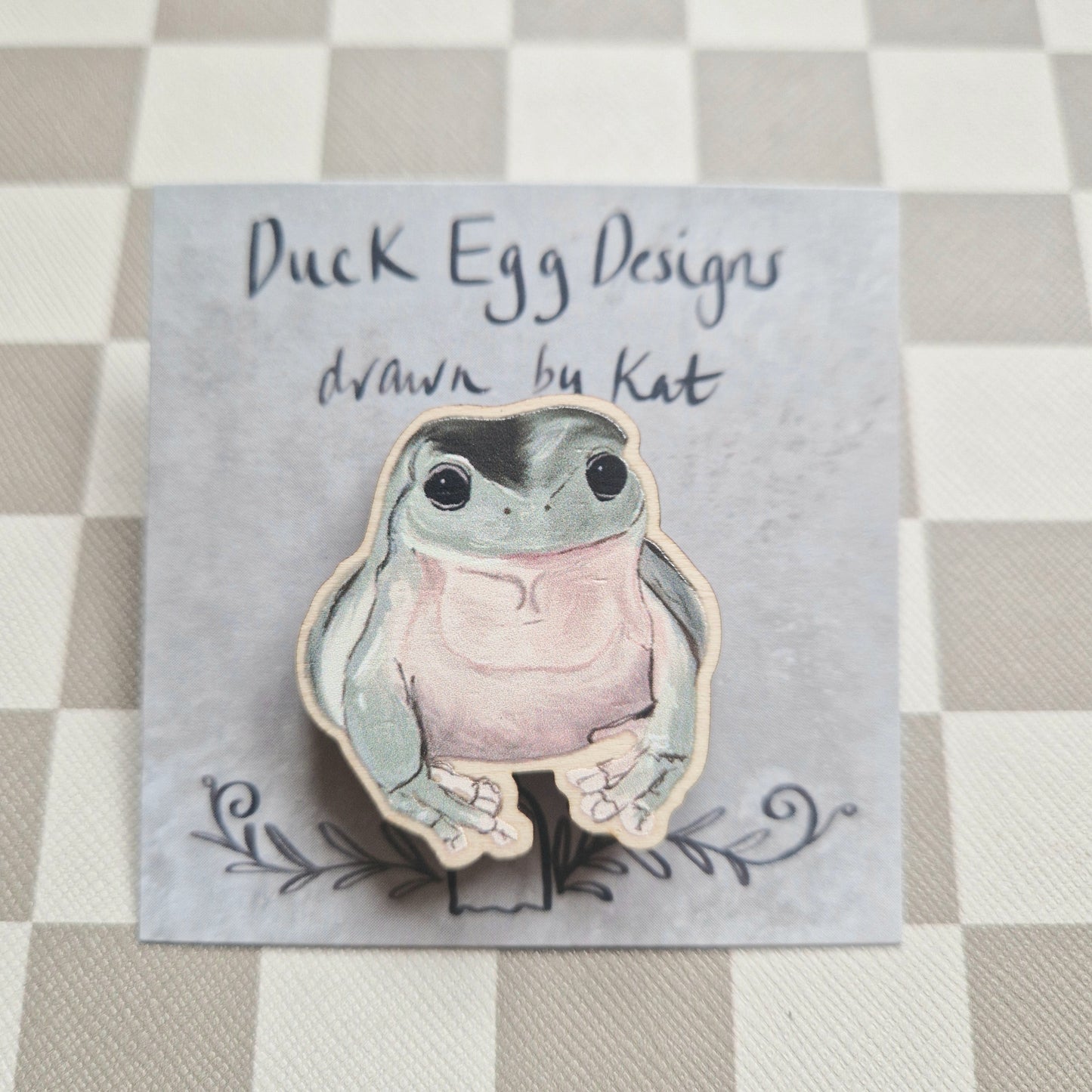 Frog Pin Badge