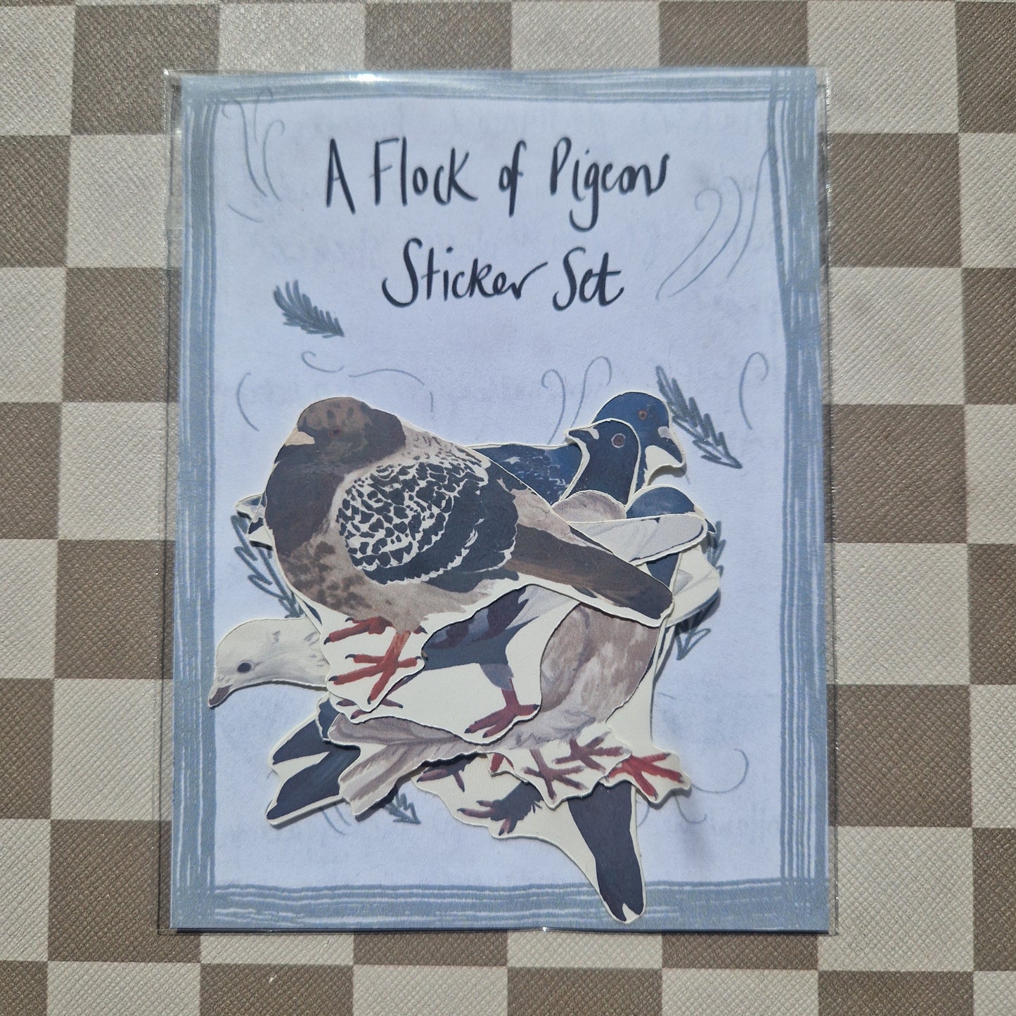 Pigeon Sticker Set