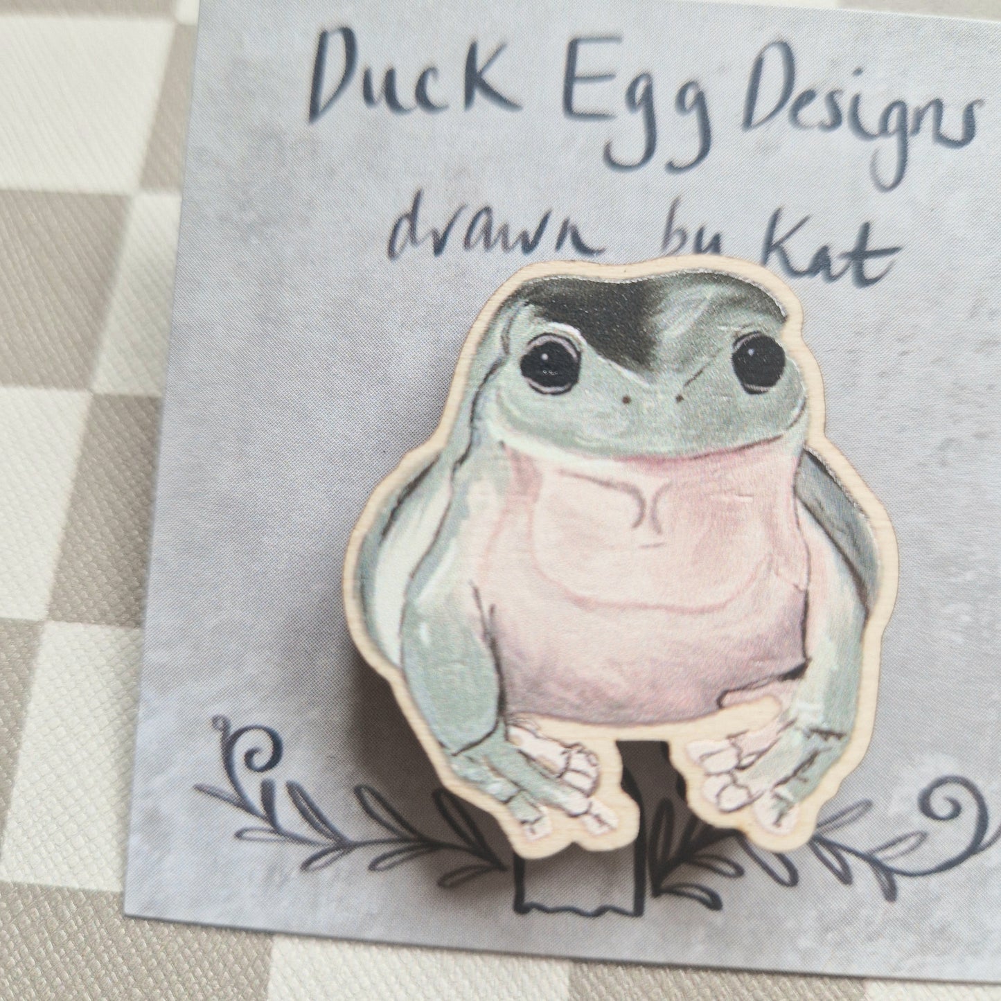 Frog Pin Badge