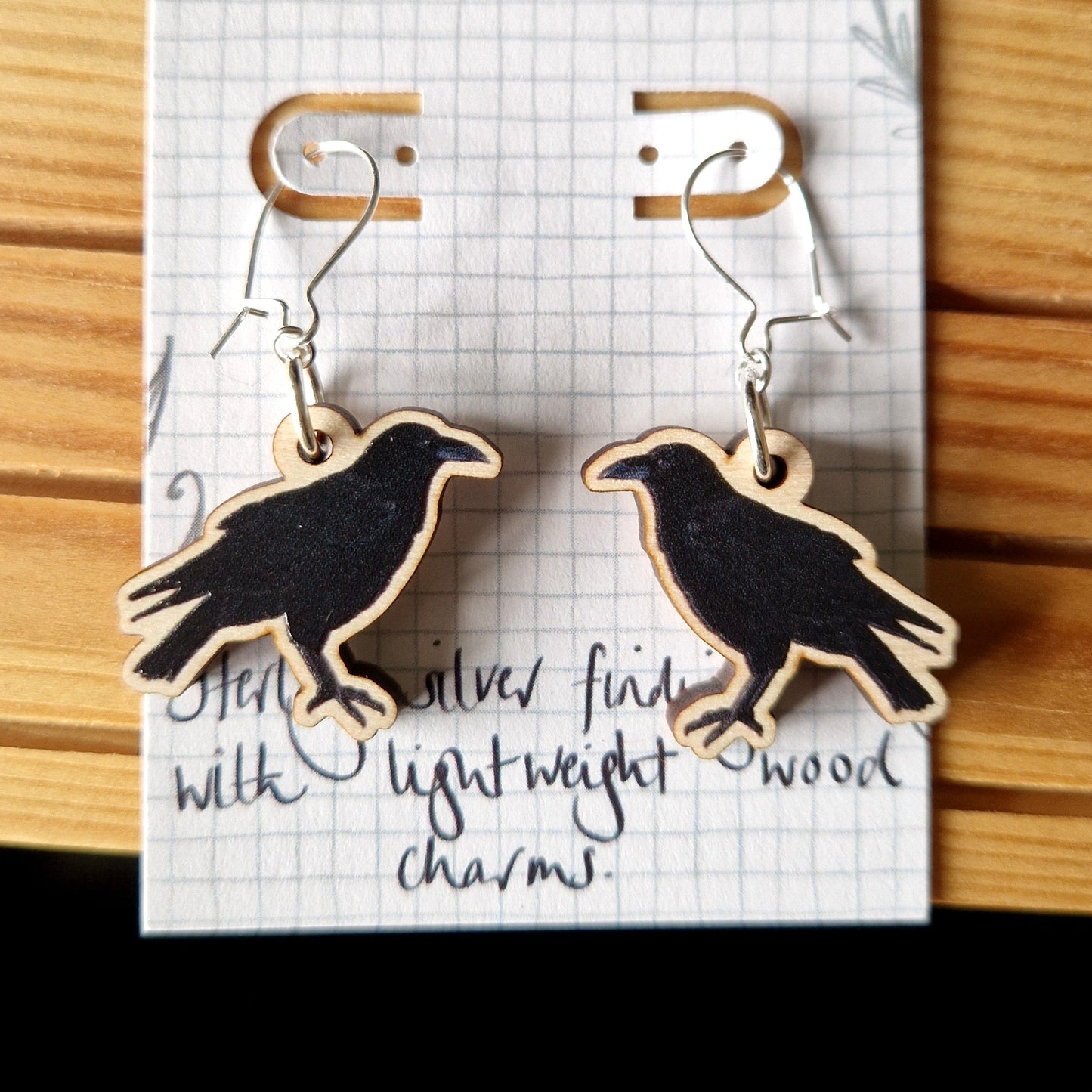 Raven Earrings