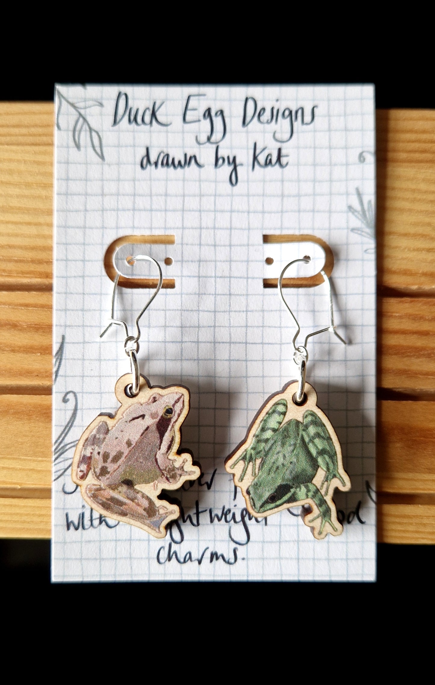 Frog Dangle Earrings