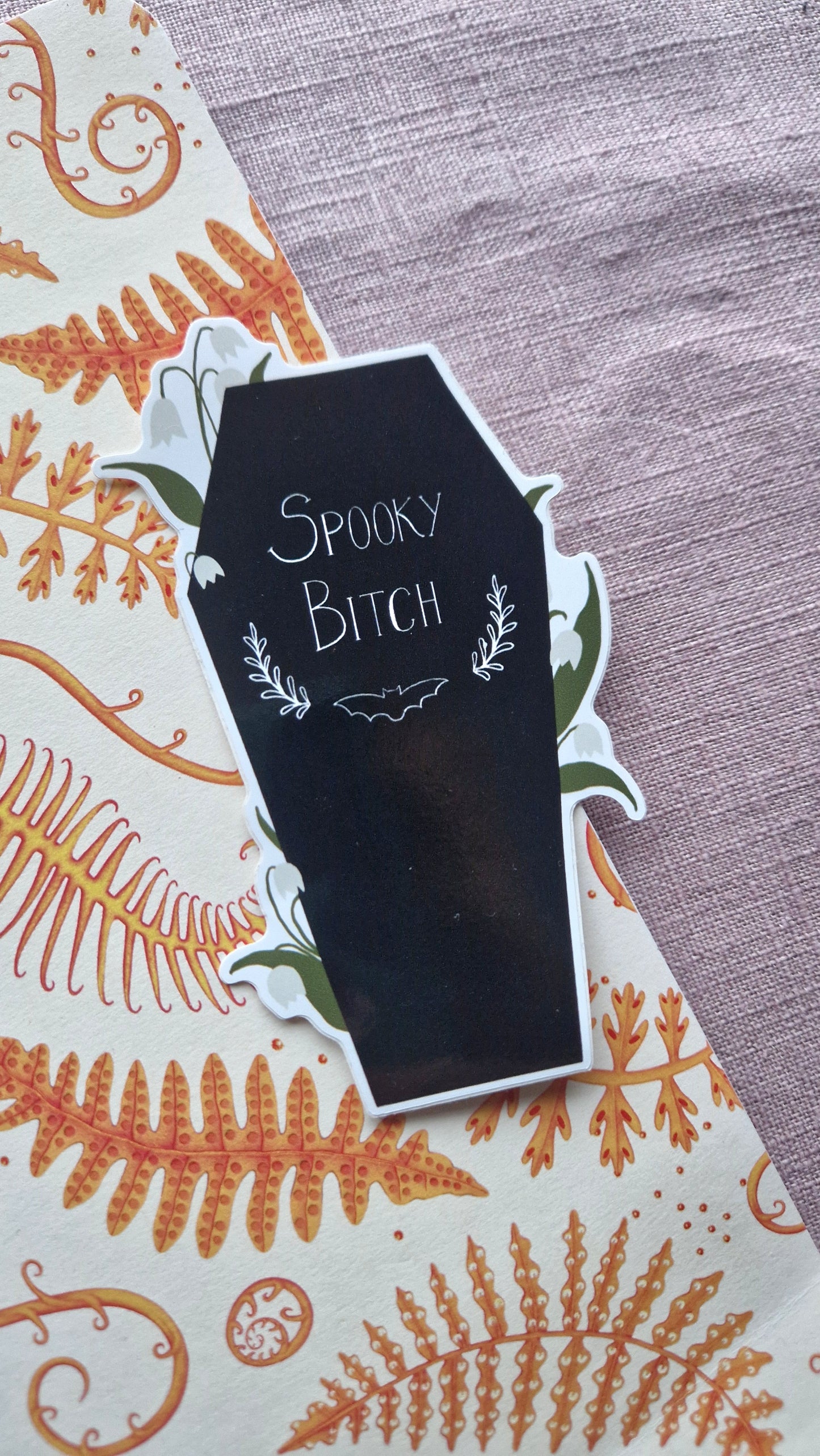 Spooky Bitch Vinyl Sticker