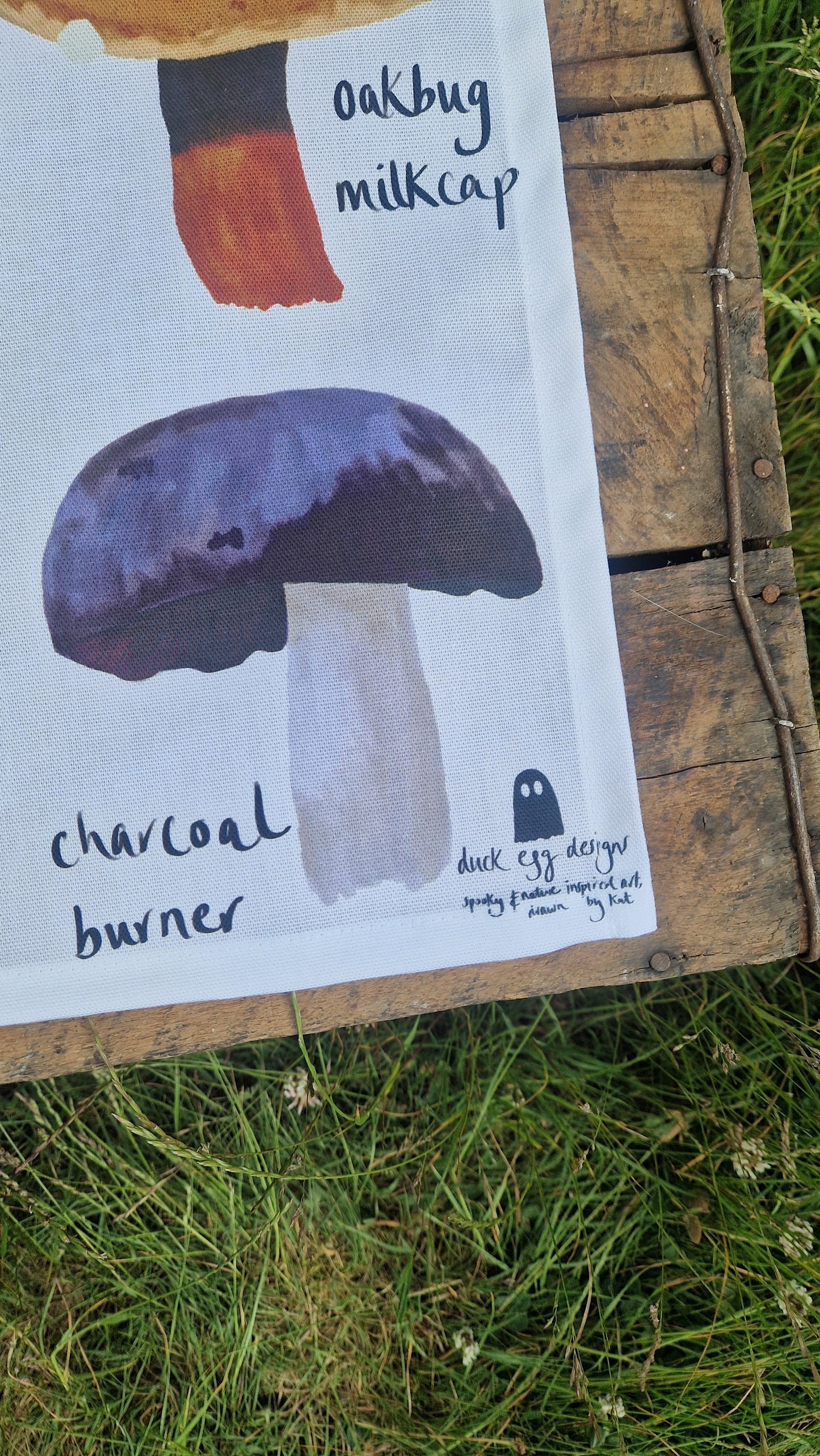 British Fungi Tea Towel