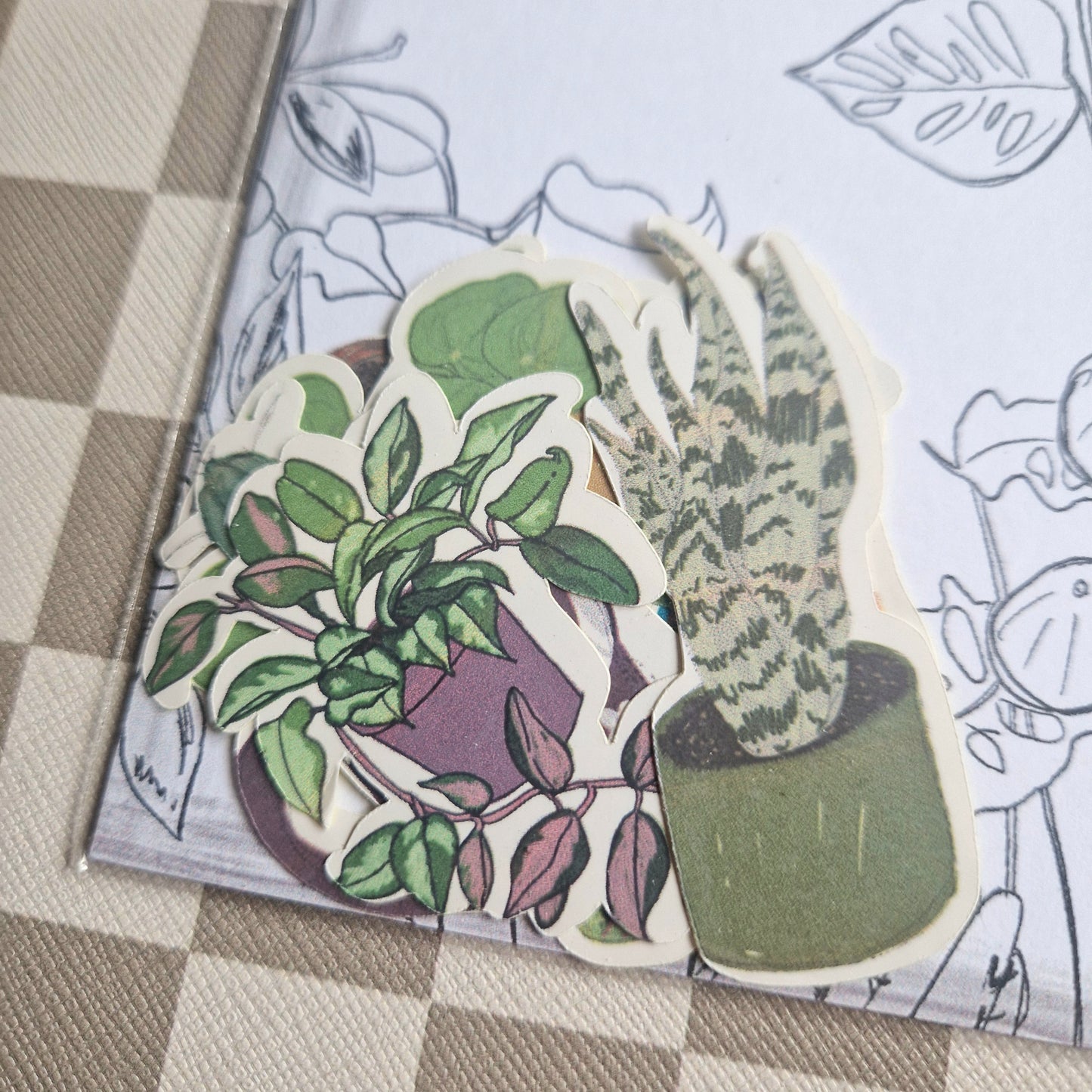 Houseplant Sticker Set
