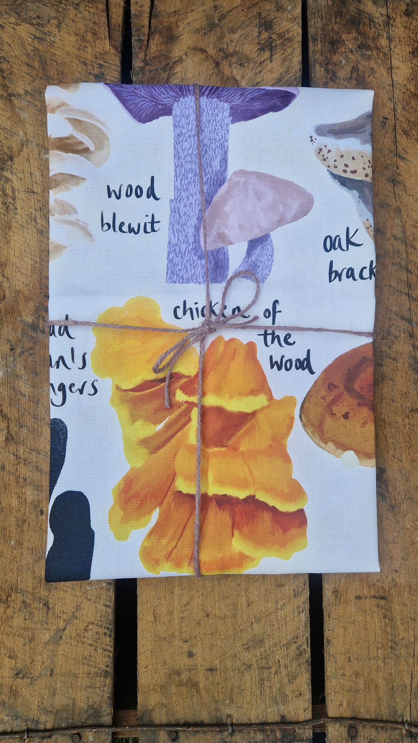 British Fungi Tea Towel