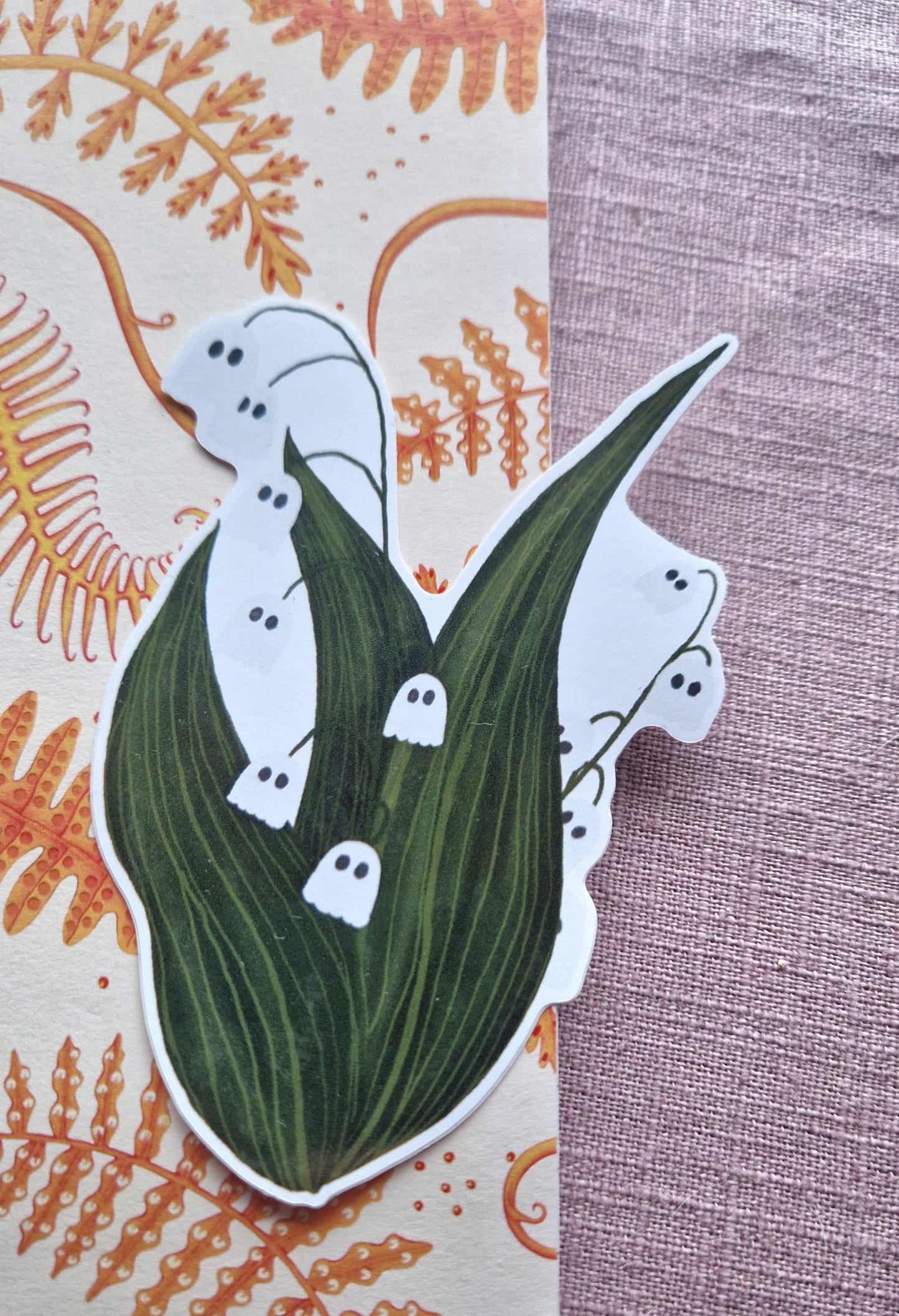 Lily Of The Valley Ghost Sticker