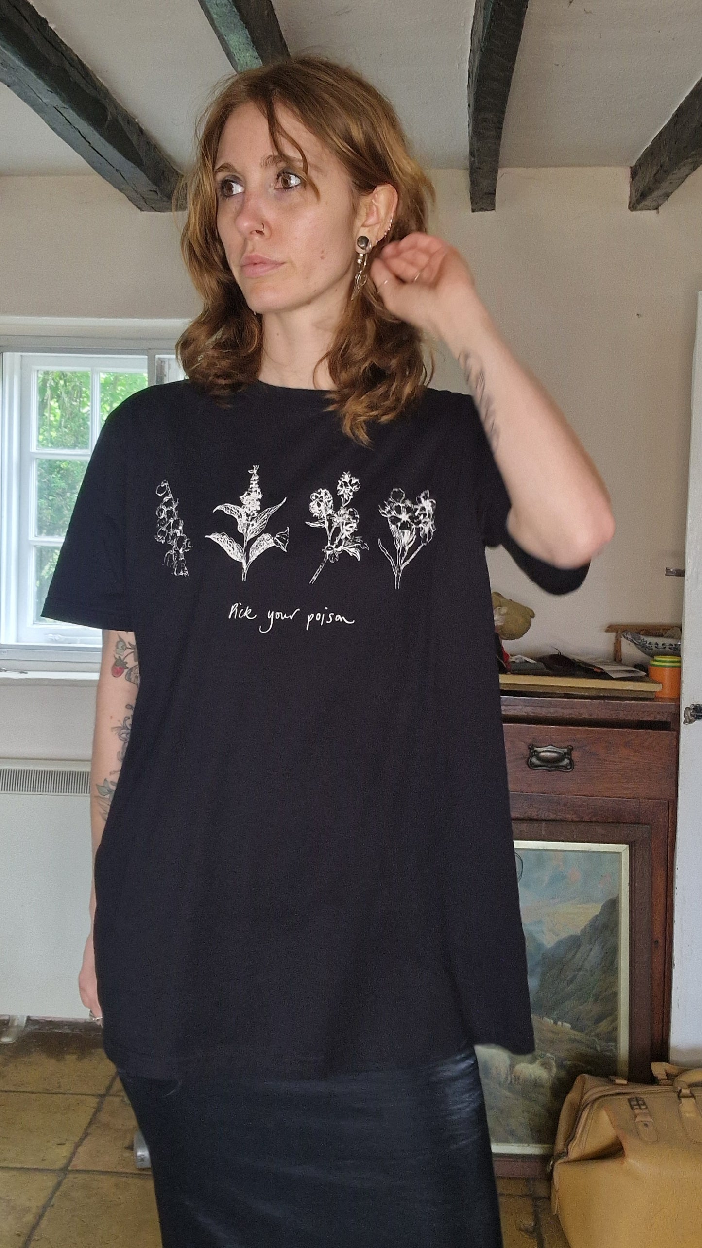 Black Poison Plants Tshirt