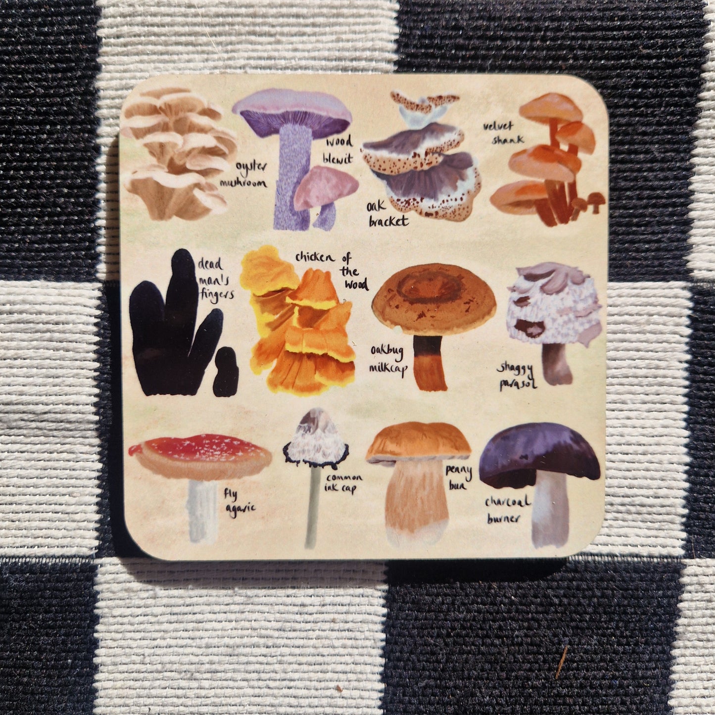 British Fungi Coaster
