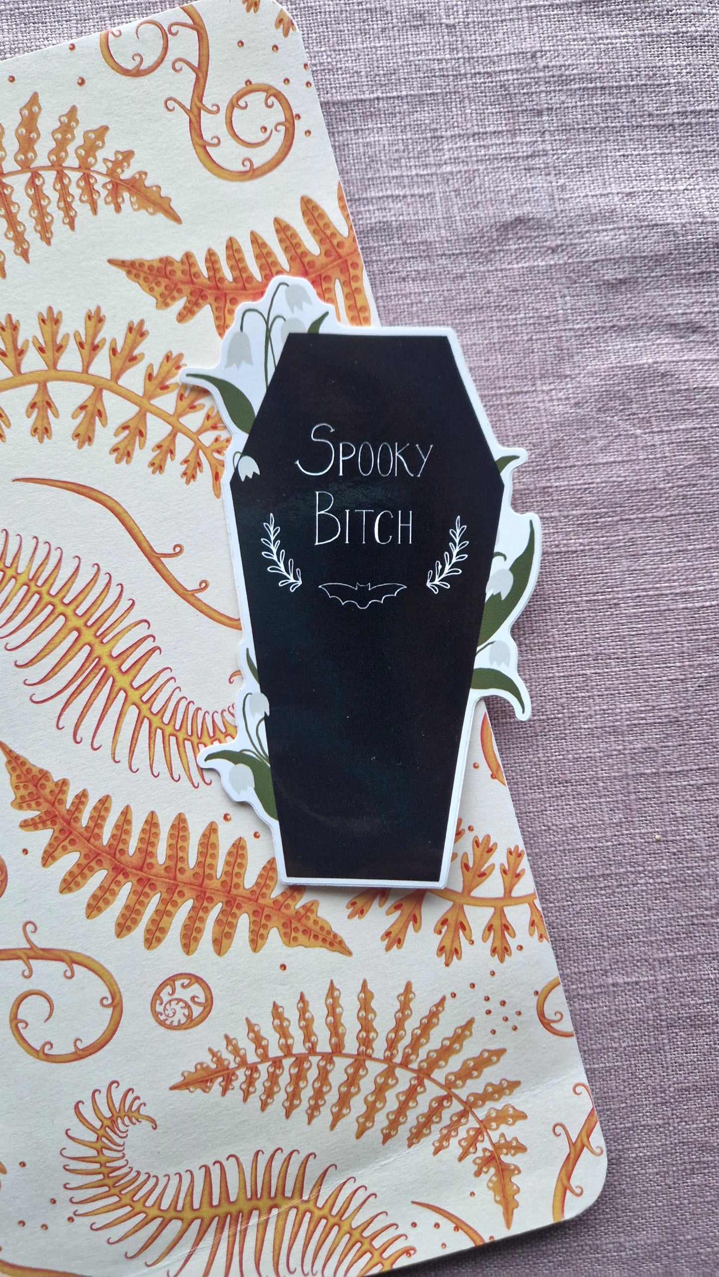 Spooky Bitch Vinyl Sticker