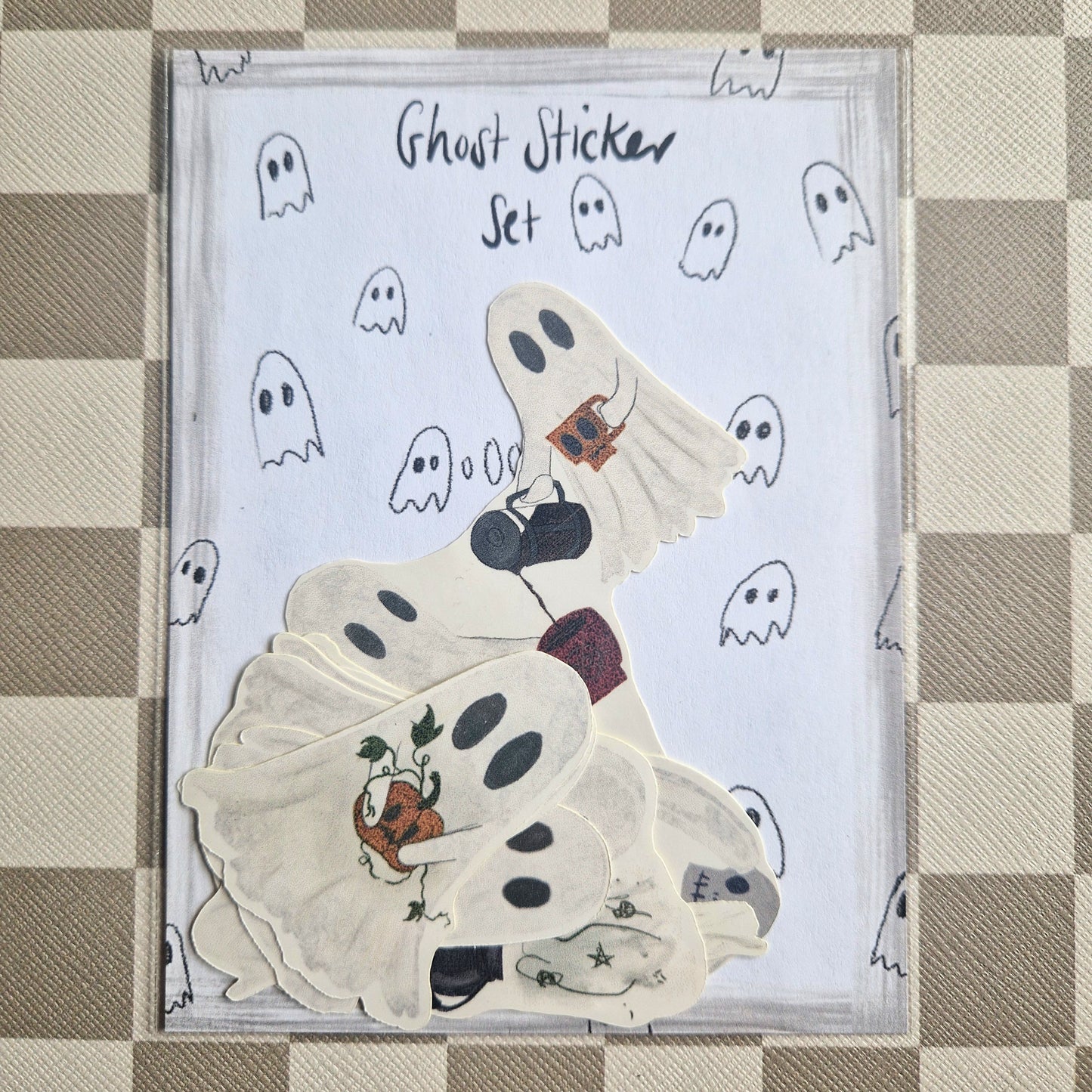 Ghosts Sticker Set