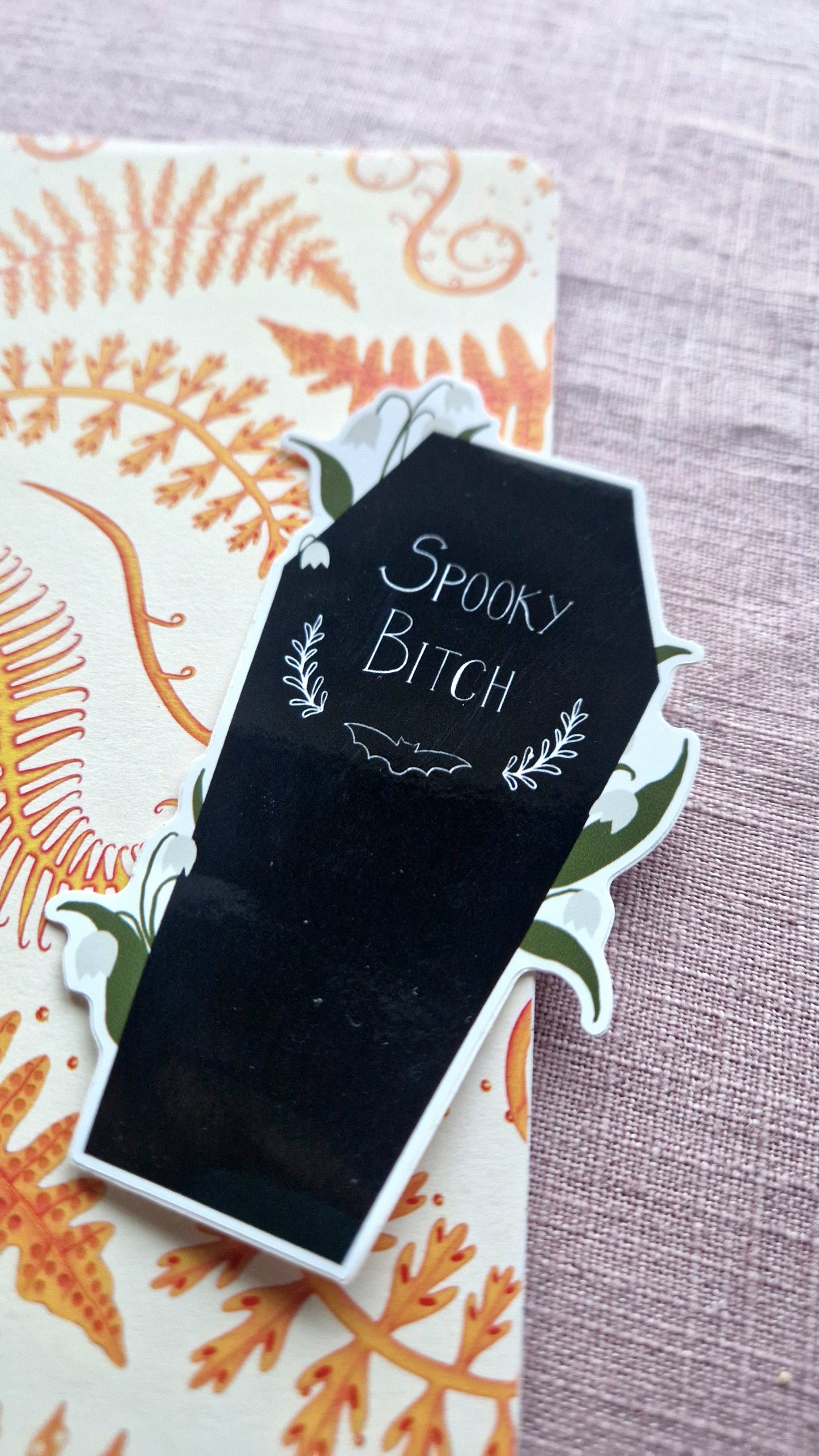 Spooky Bitch Vinyl Sticker