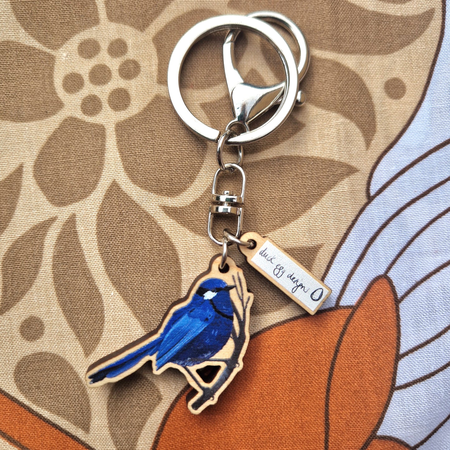 Fairy Wren Keyring