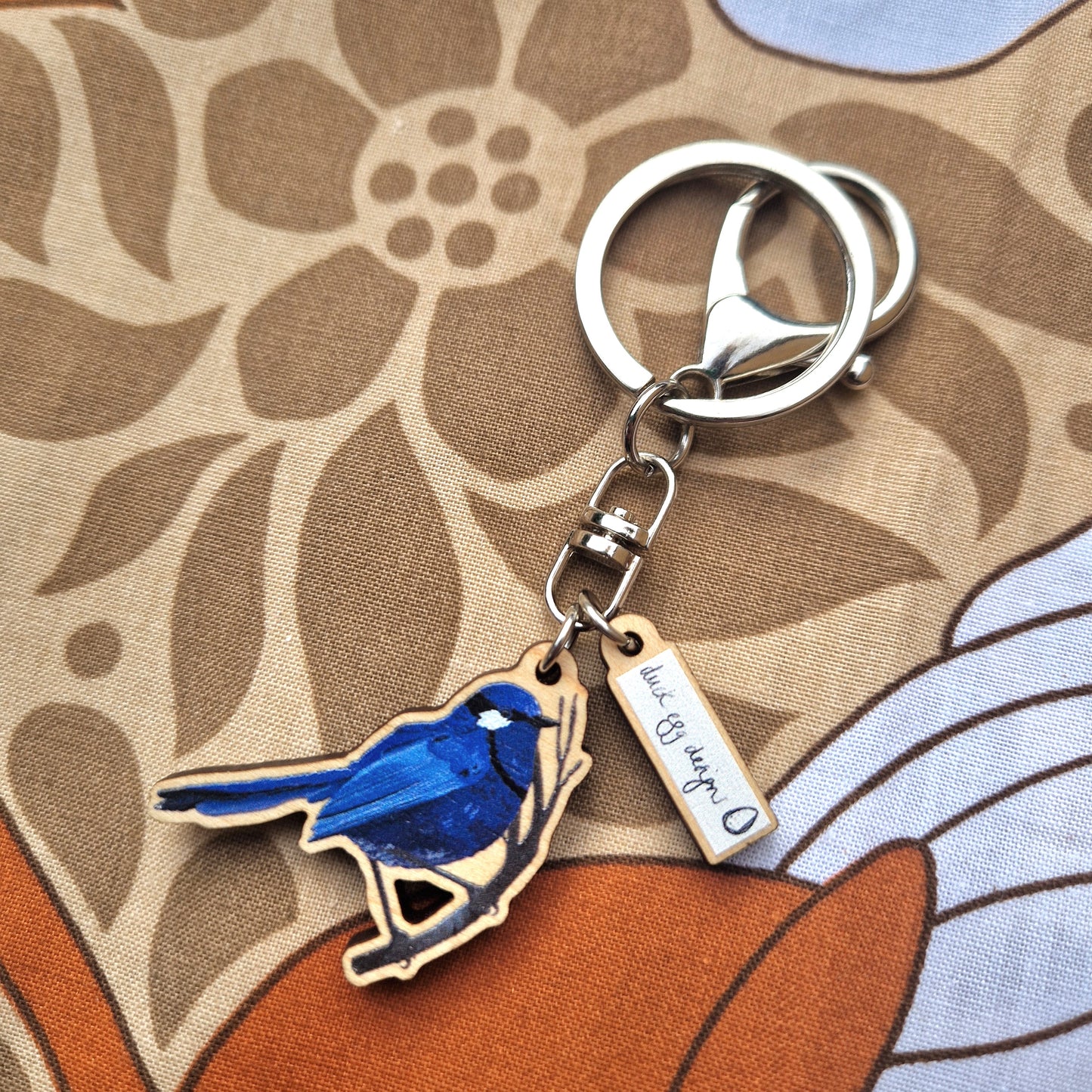 Fairy Wren Keyring