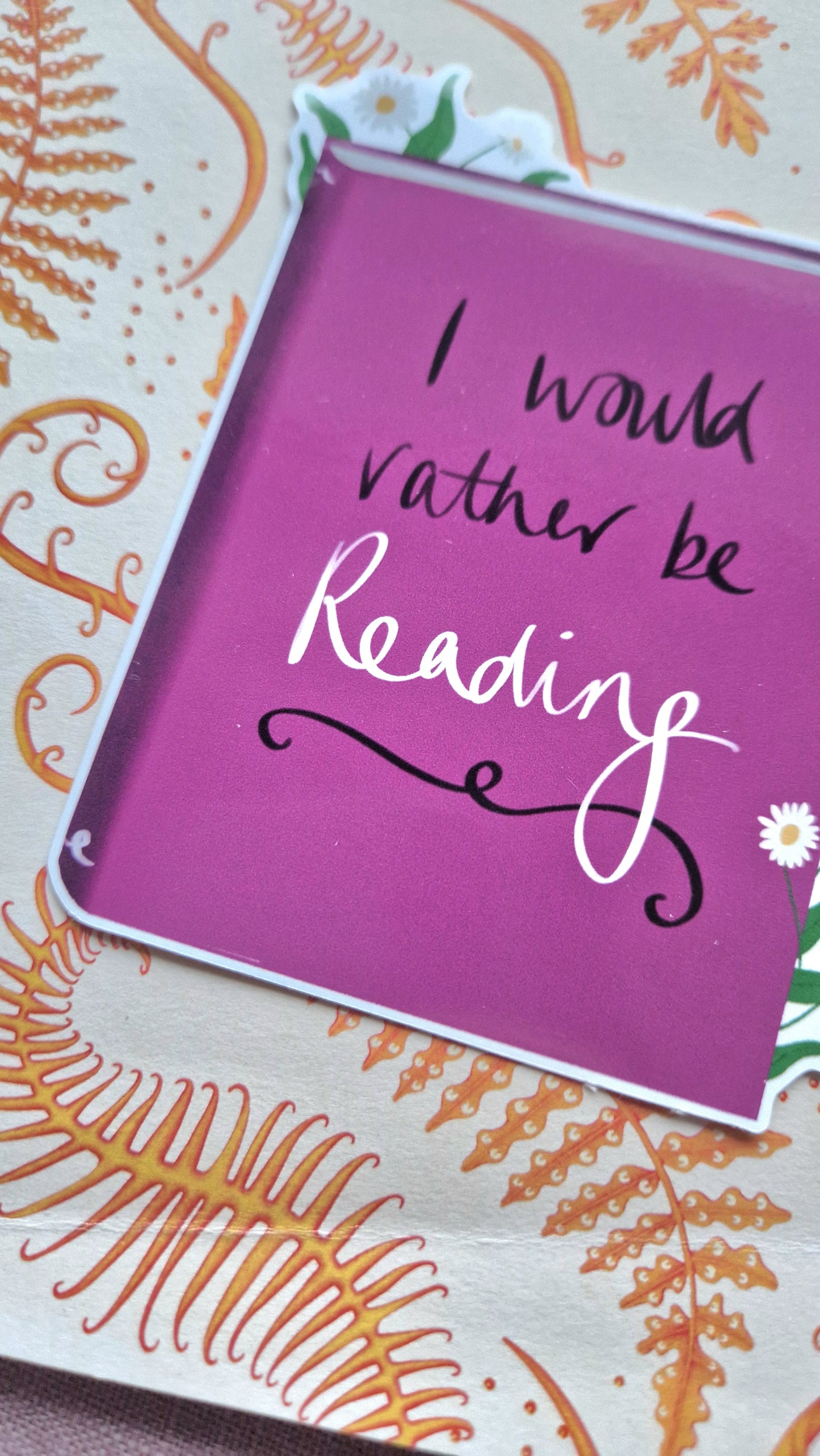 I Would Rather Be Reading Sticker