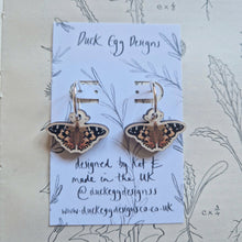 Load image into Gallery viewer, Painted Lady Butterfly Earrings
