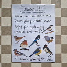 Load image into Gallery viewer, British Birds Sticker Set

