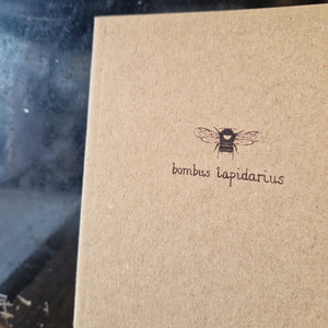 Bombus Lapidarius A6 Notebook