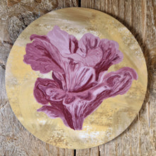 Load image into Gallery viewer, Pink Oyster Mushroom Fungi Coaster
