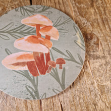 Load image into Gallery viewer, Velvet Shank Fungi Coaster
