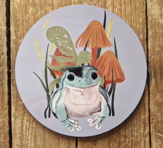 Frog and Ferns Coaster