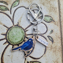 Load image into Gallery viewer, Fairy Wren Keyring
