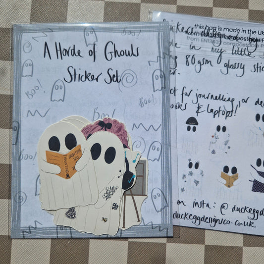 A Horde Of Ghouls Sticker Set
