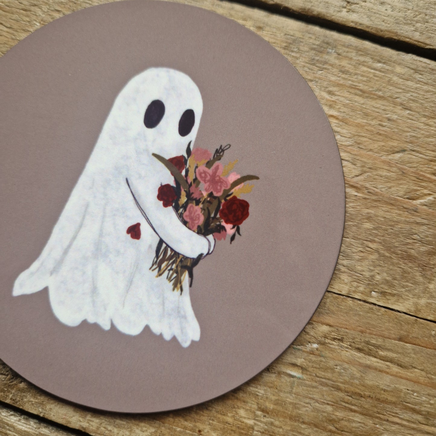 Flower Ghost Coaster