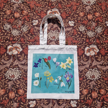 Load image into Gallery viewer, Spring Flowers Tote Bag
