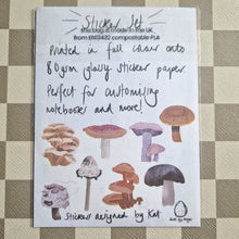 Load image into Gallery viewer, Fungi Sticker Set
