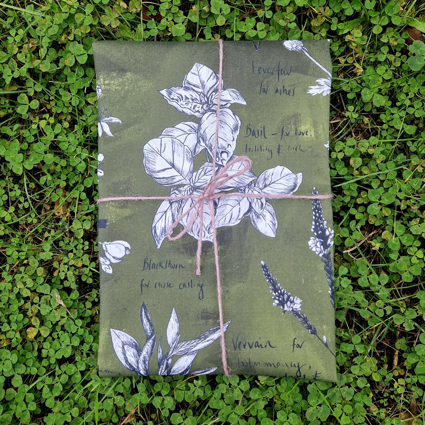 Witch's Garden Tea Towel