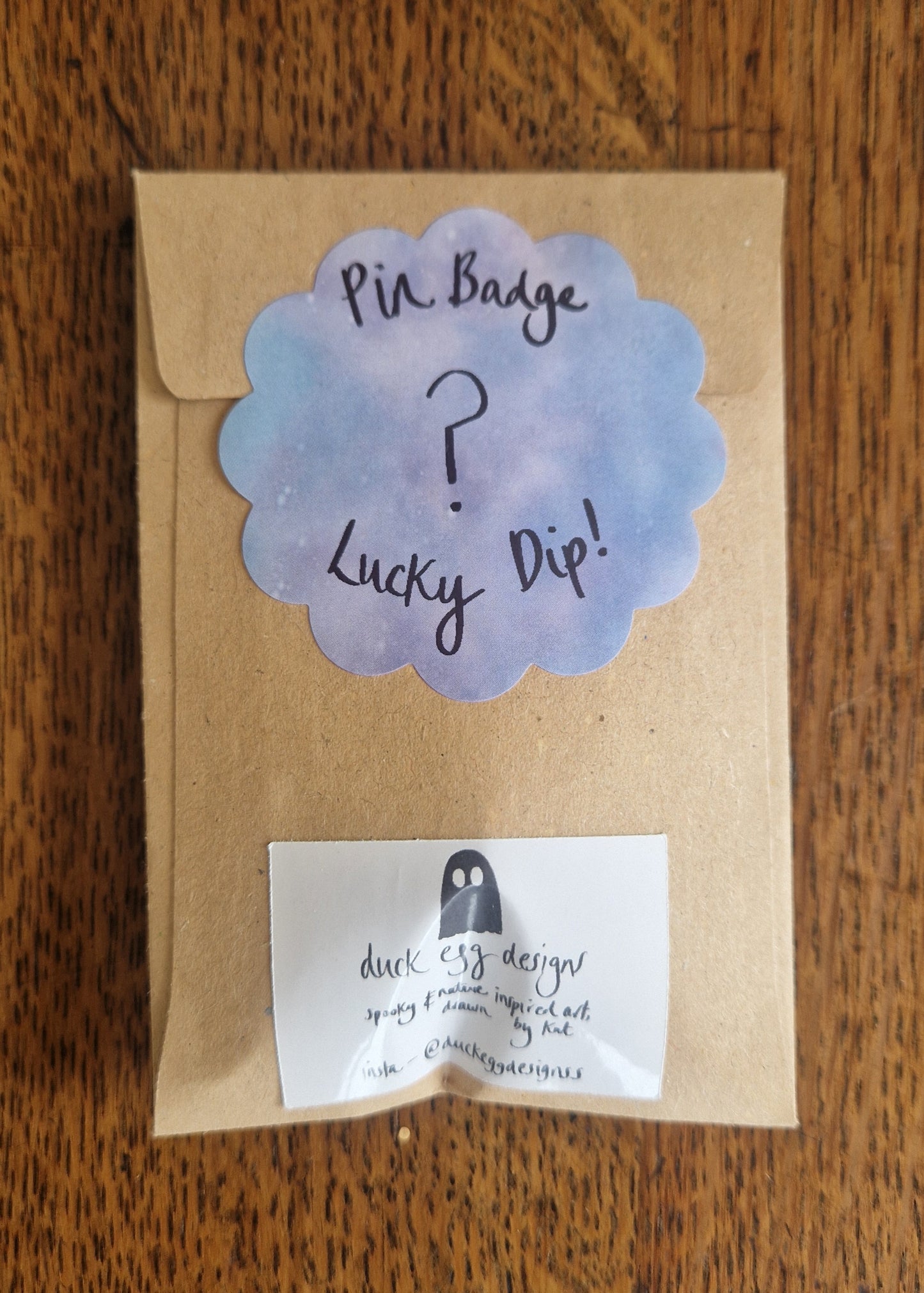 Mystery Pin Badge
