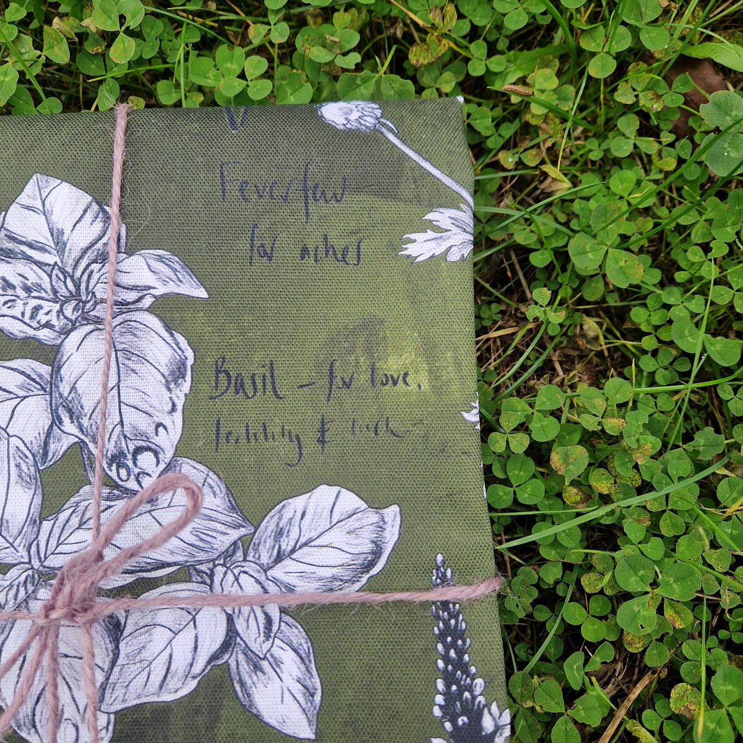 Witch's Garden Tea Towel