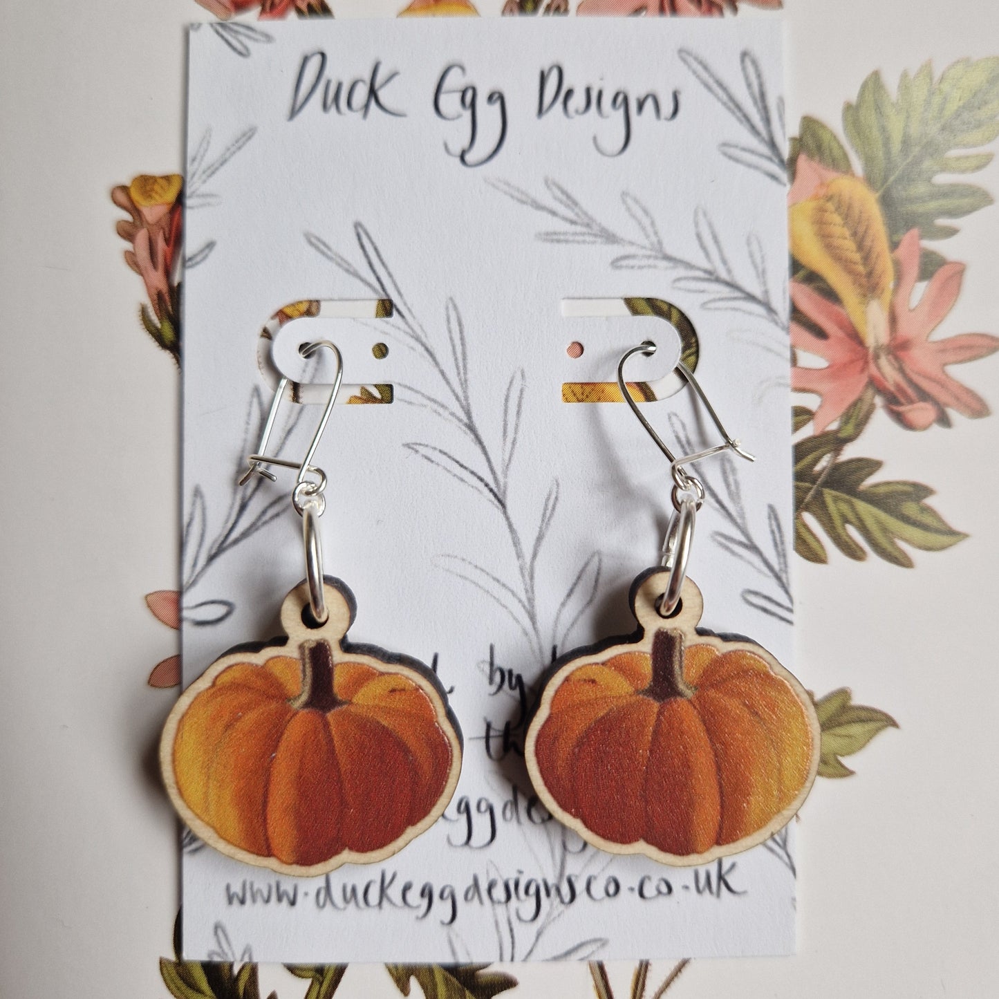 Pumpkin Earrings