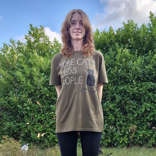 More Cats Less People Tshirt
