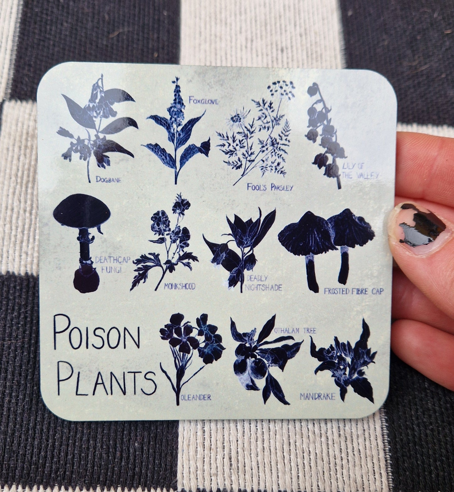 Poison Plants Coaster